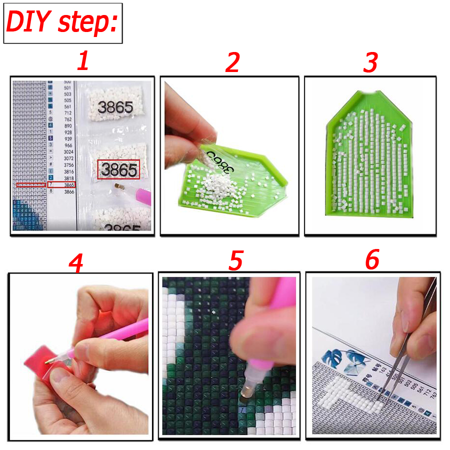 Inverted image Diamond Mosaic  - đánh giá và giá Resin Art Images