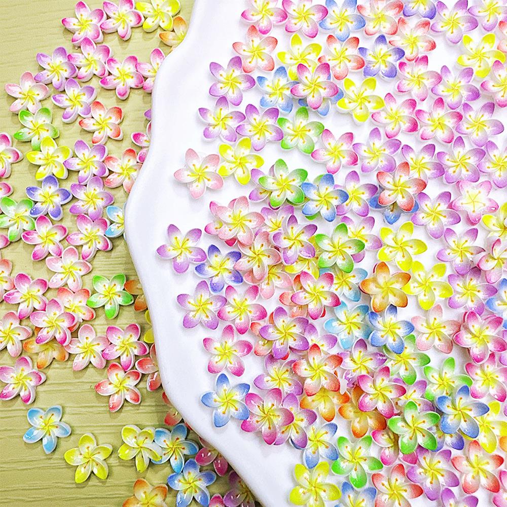 50Pc 3D Gradient Plumeria Flow - đánh giá và giá Resin Art Beach