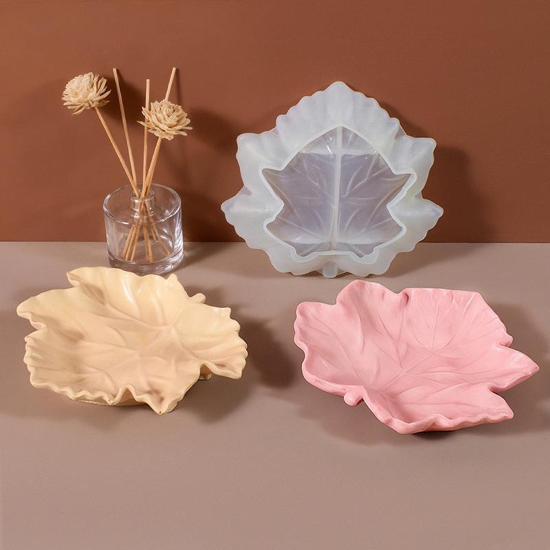 3D Leaf Ash Tray Resin Mold Si - đánh giá và giá Resin Art Coasters
