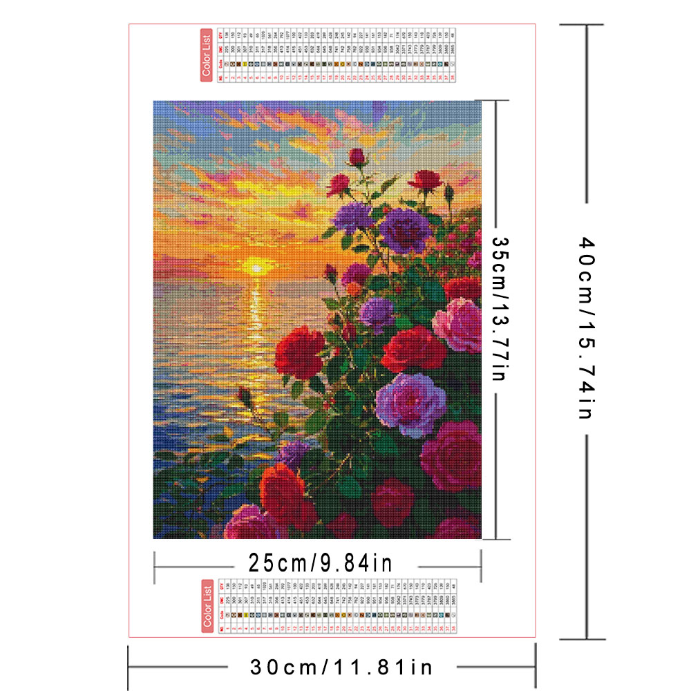 AZQSD Diamond Art Paintings Ro - đánh giá và giá Resin Art With Rose