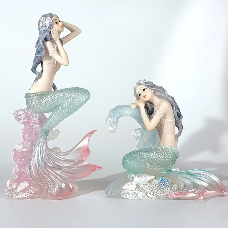 Exquisite Resin Mermaid Coral  - đánh giá và giá Resin Art Beach
