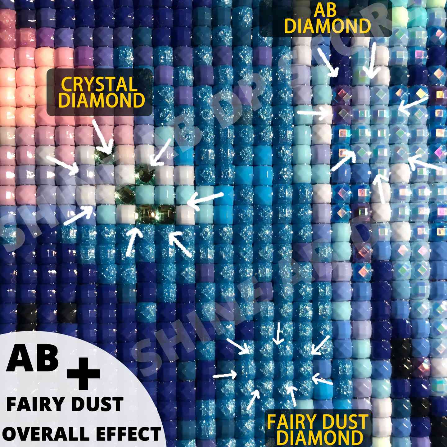 Resin Fairy Dust Crystal Diy D - đánh giá và giá Resin Art With Rose