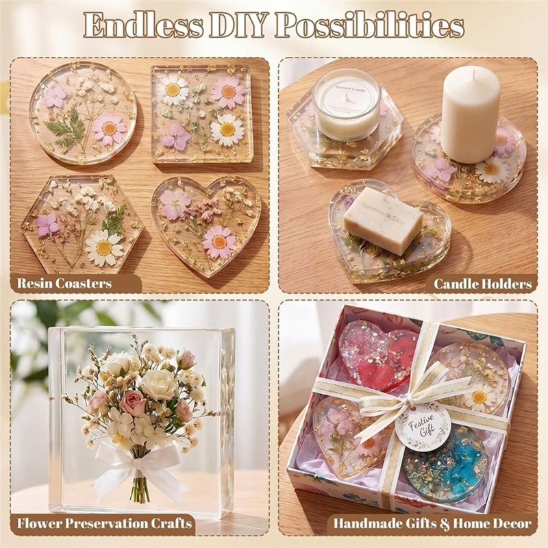 [ABFI!】 Resin Molds For DIY Ep - đánh giá và giá Resin Art Coasters