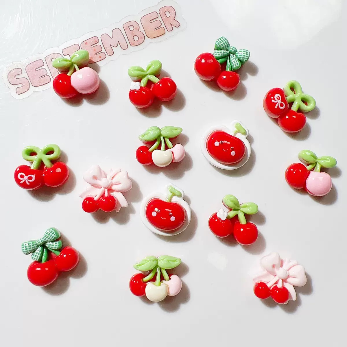 20Pcs Cute Mini cartoon with v - đánh giá và giá Resin Art Design