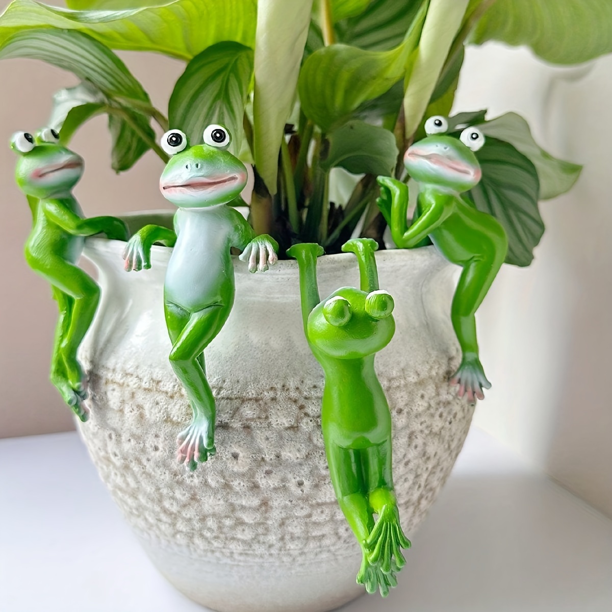 1Pc Cartoon Frog Statue, Resin - đánh giá và giá Resin Art Design