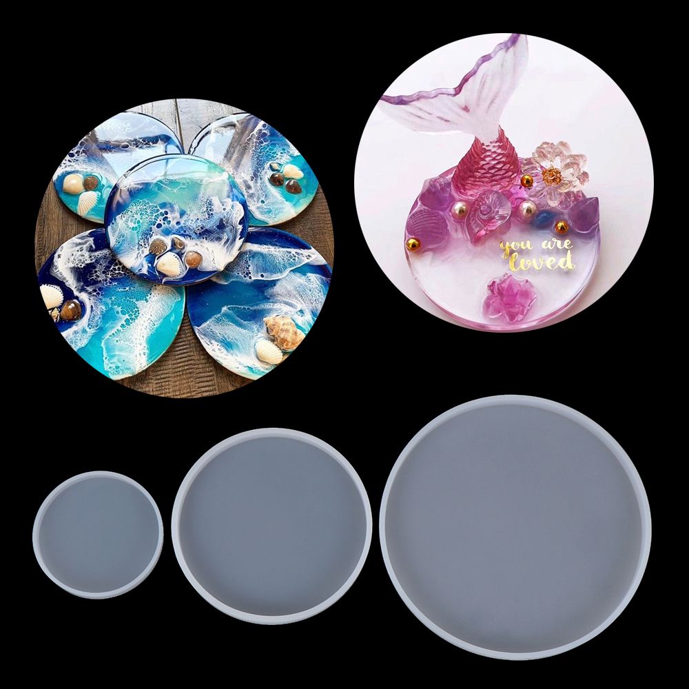 DIY Craft Silicone Fluid Arts  - đánh giá và giá Resin Art Coasters