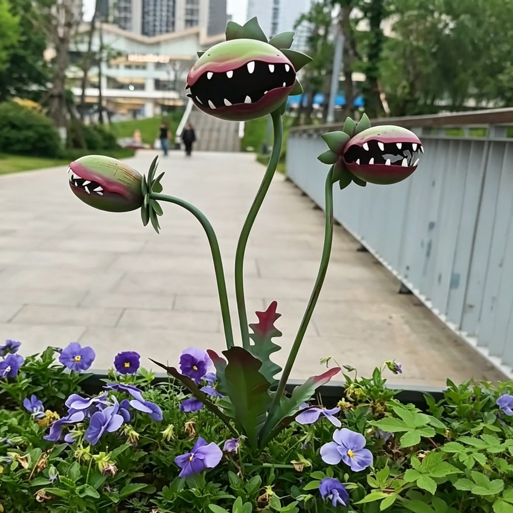 Carnivorous Flower Garden Stak - đánh giá và giá Resin Art Design