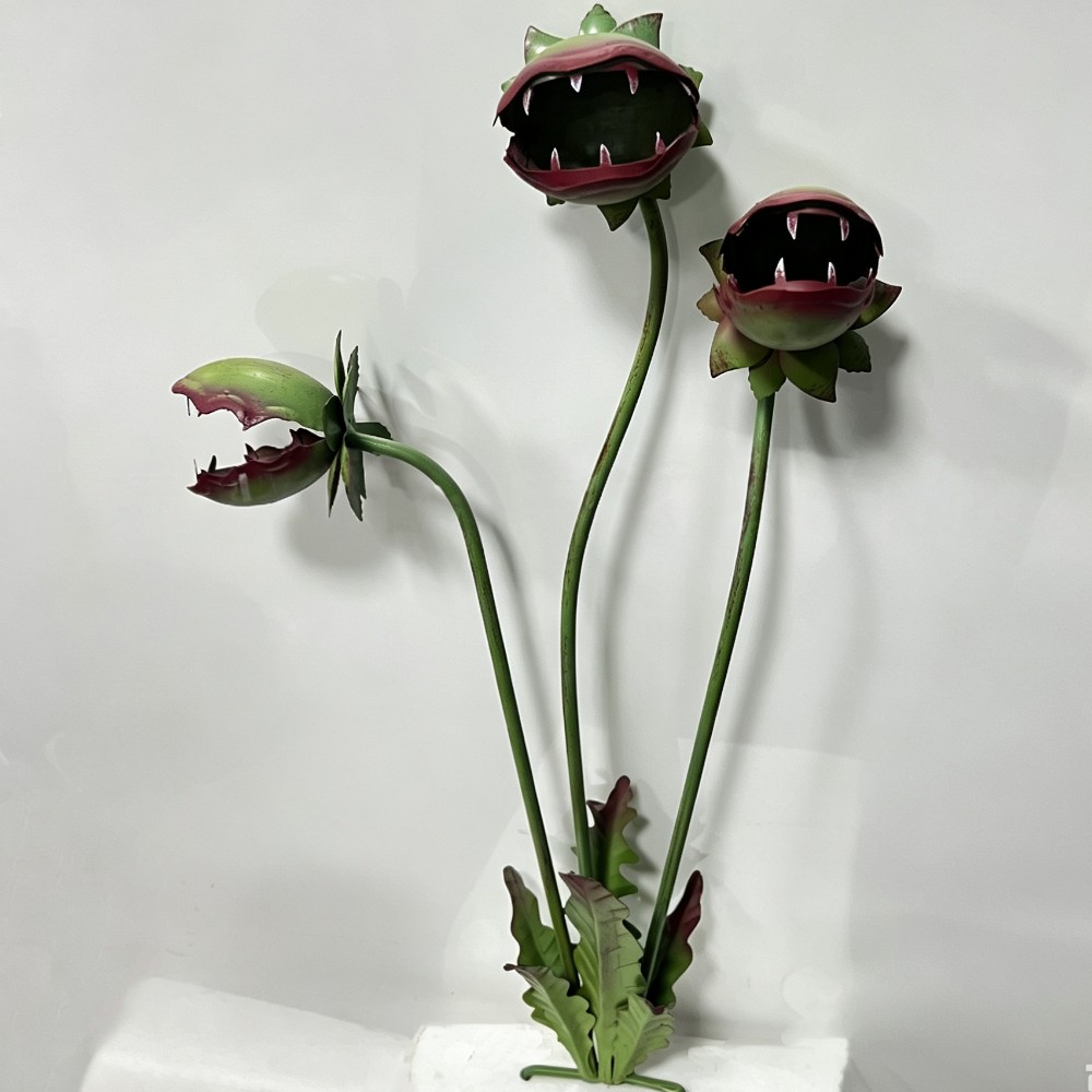 Carnivorous Flower Garden Stak - đánh giá và giá Resin Art Design