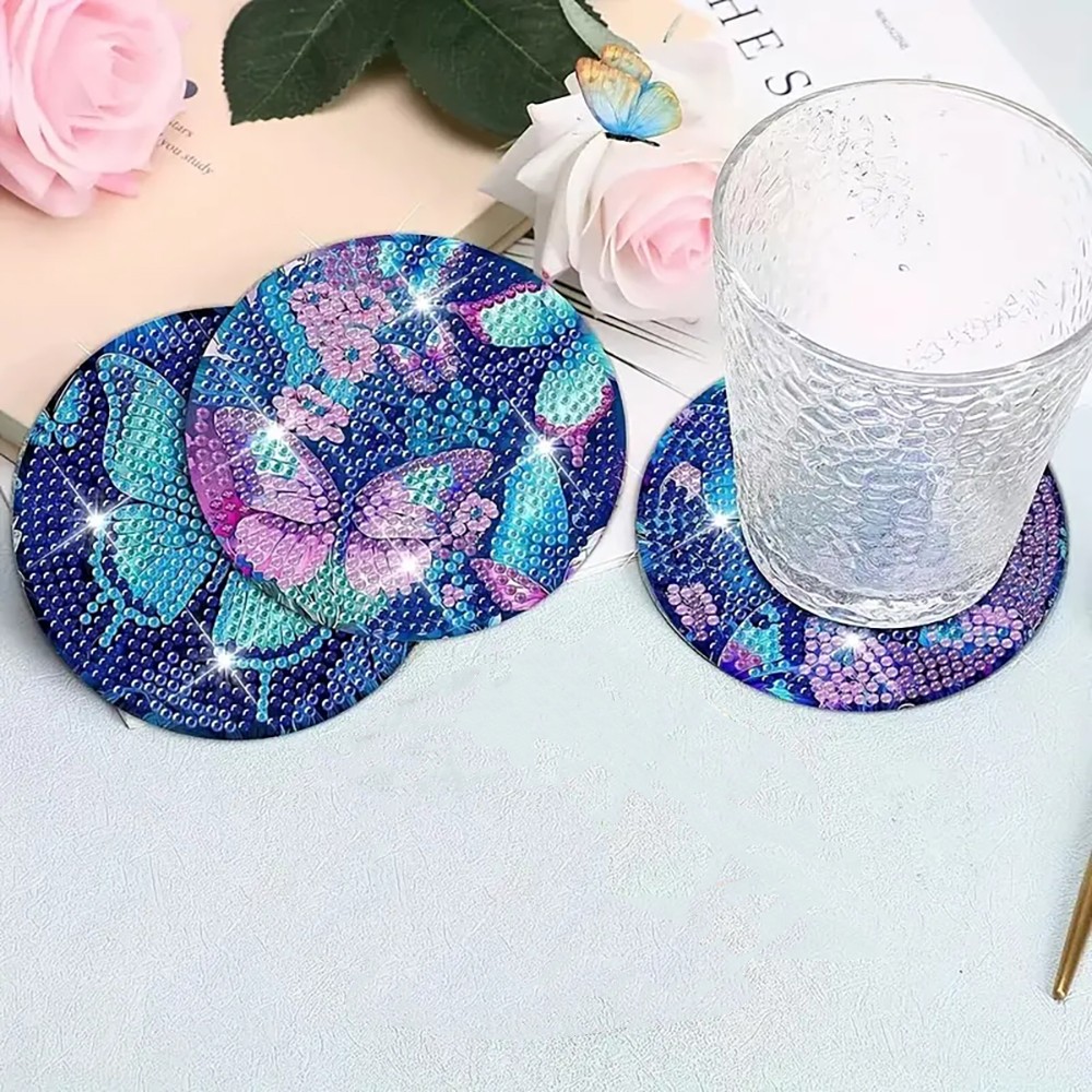 8 Diamond Art Painting Coaster - đánh giá và giá Resin Art Coasters