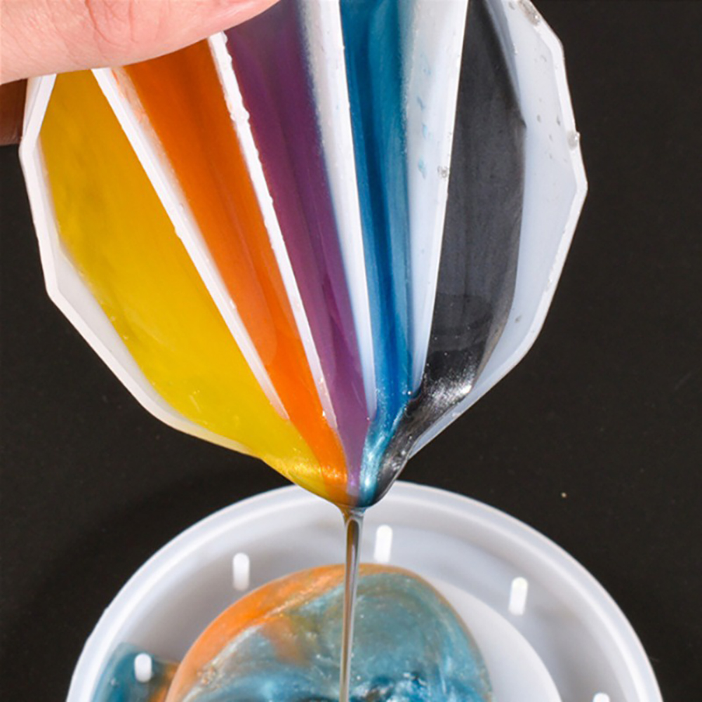 2/3/4/5 Grids Silicone Split C - đánh giá và giá Resin Art Design