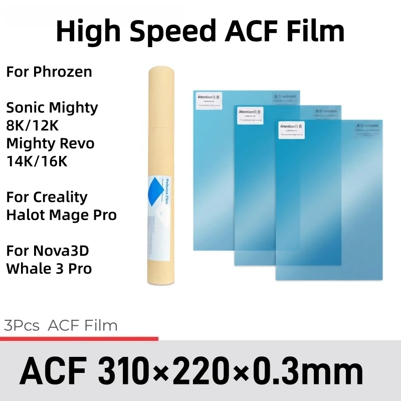 3Pcs ACF Film 220x310mm For Ph - đánh giá và giá Resin Art Pro