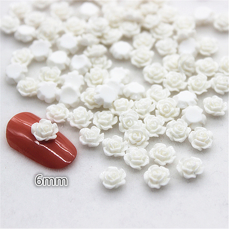 Bộ 100 6 Mm Nhựa Hoa Hồng Mini - đánh giá và giá Resin Art With Rose