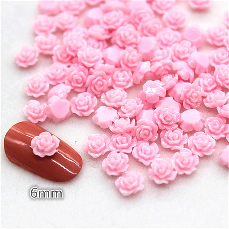 Bộ 100 6 Mm Nhựa Hoa Hồng Mini - đánh giá và giá Resin Art With Rose