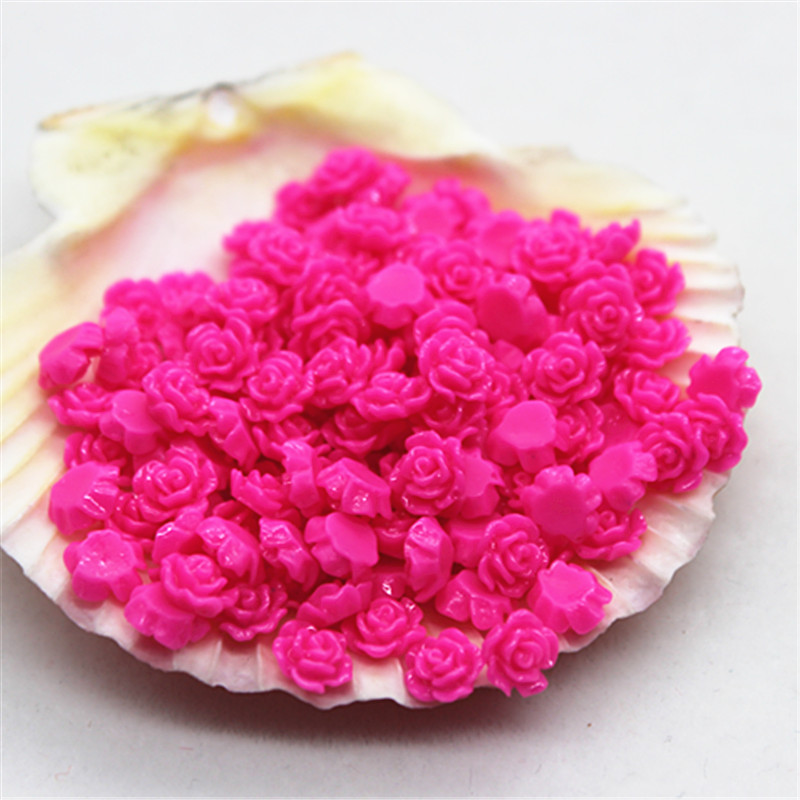 Bộ 100 6 Mm Nhựa Hoa Hồng Mini - đánh giá và giá Resin Art With Rose
