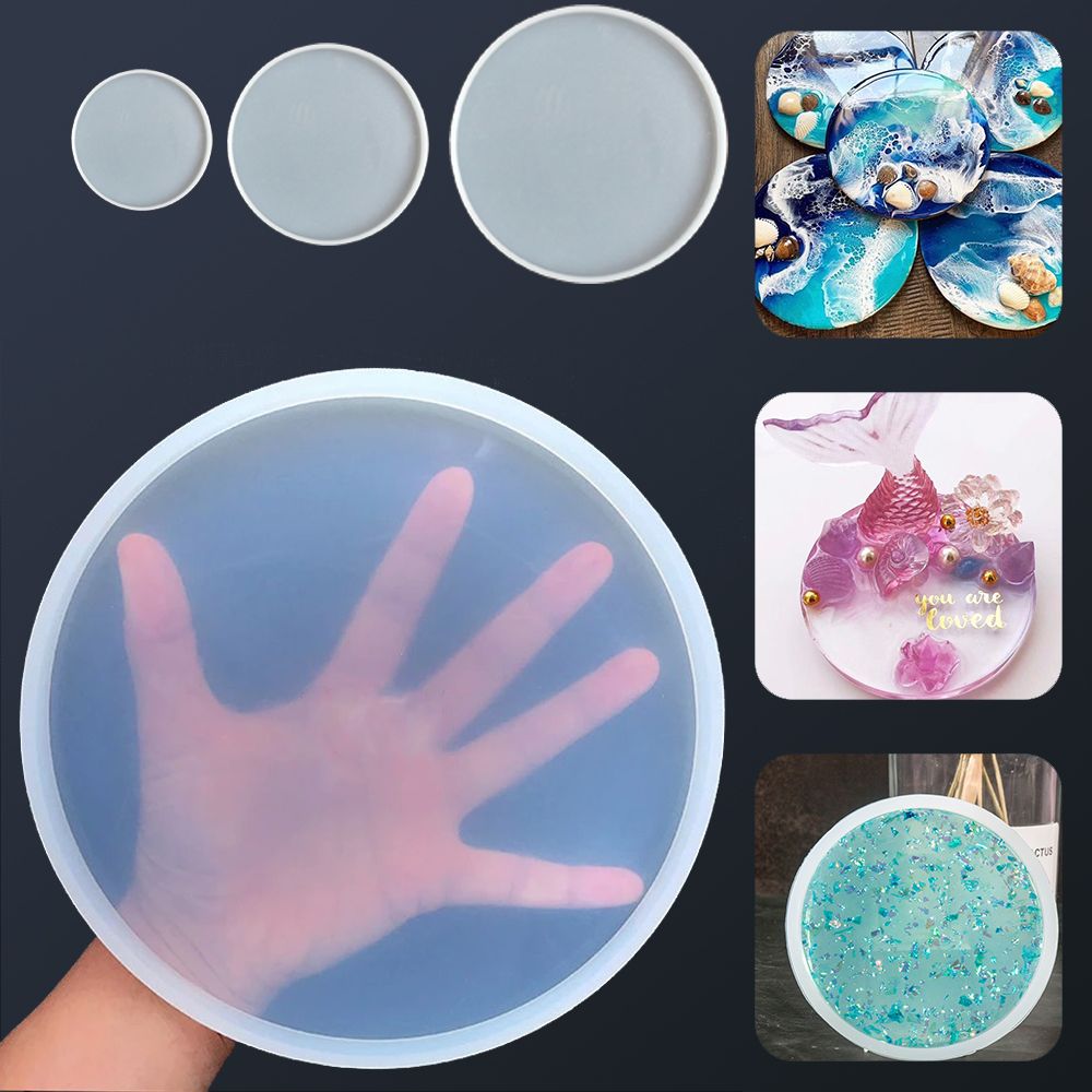 Transparent Fluid Arts Round C - đánh giá và giá Resin Art Coasters