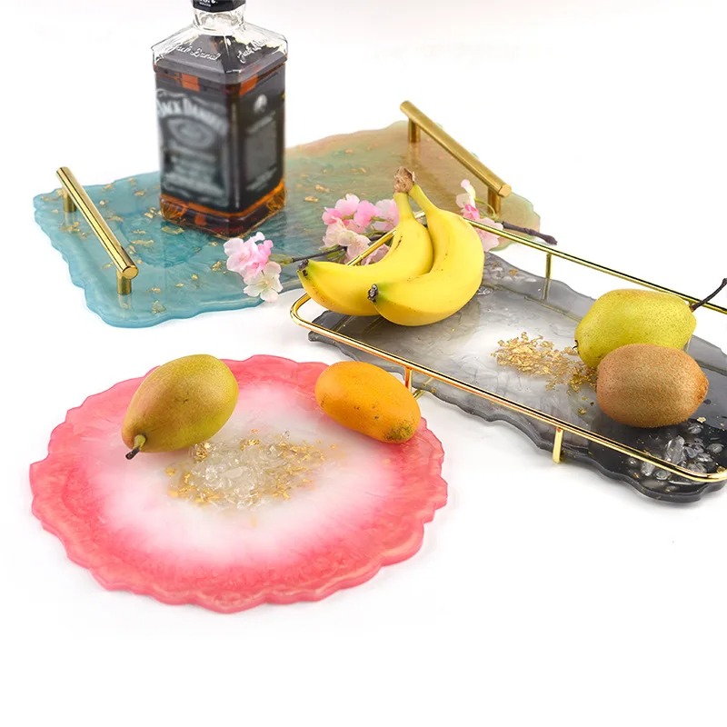 Tray Epoxy Resin Silicone Mold - đánh giá và giá Resin Art Coasters