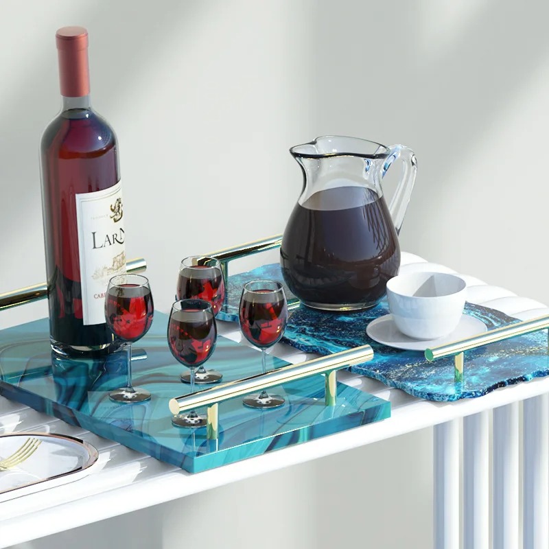 Tray Epoxy Resin Silicone Mold - đánh giá và giá Resin Art Coasters