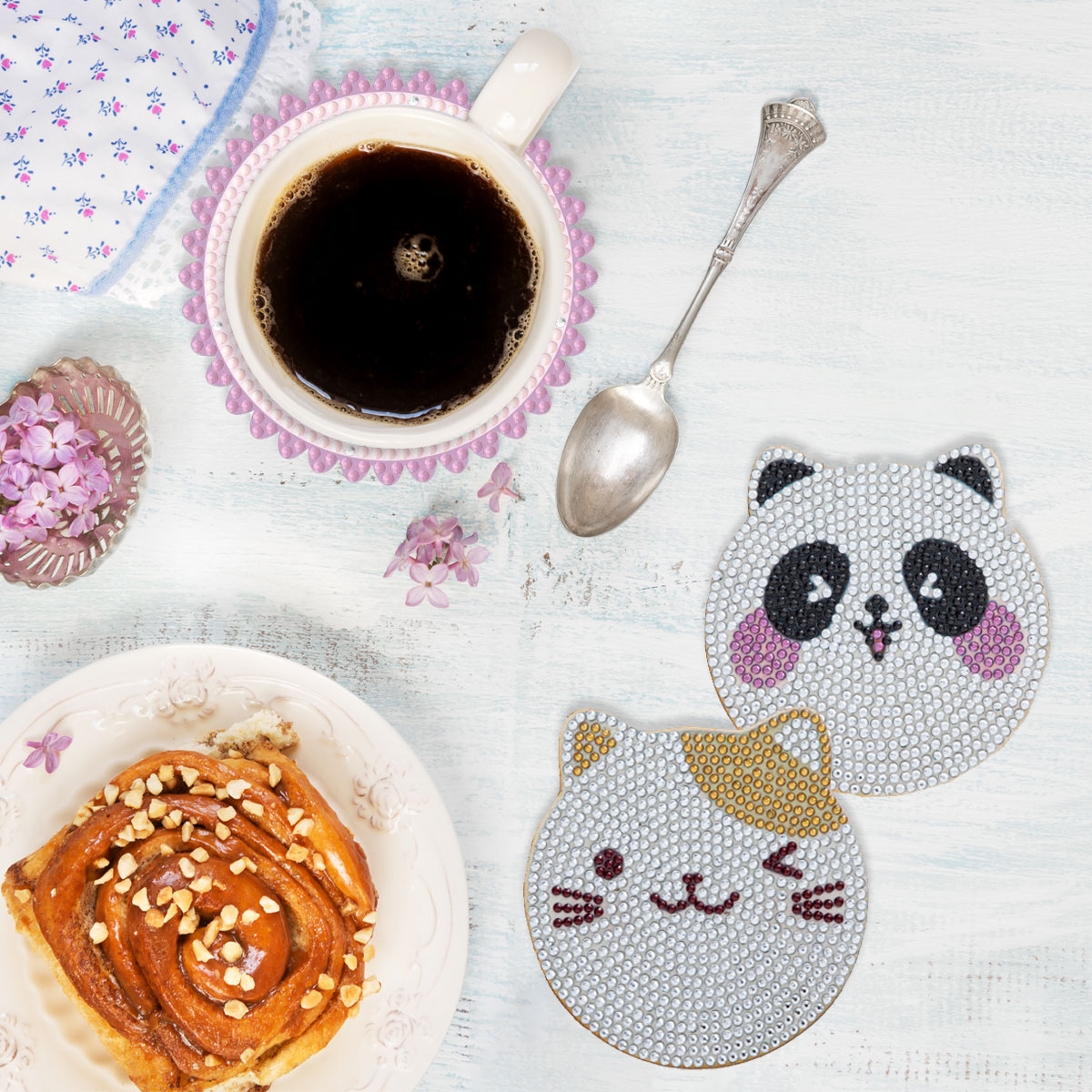 SDOYUNO Diamond Painting Coast - đánh giá và giá Resin Art Coasters