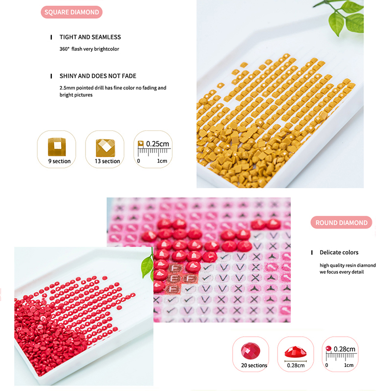 Frameless, Diamond Painting Dr - đánh giá và giá Resin Art With Rose