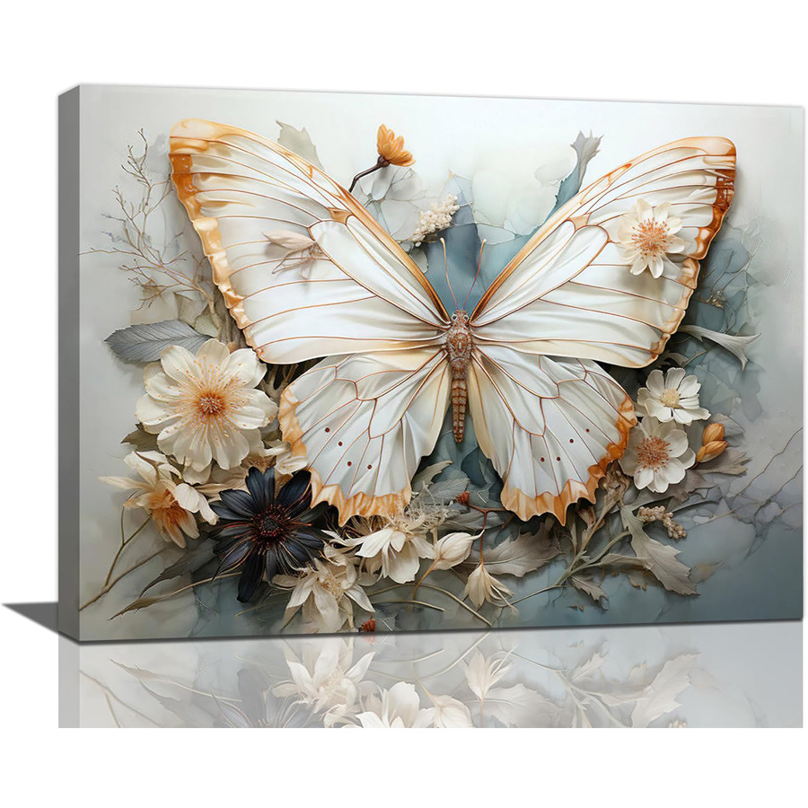 Butterfly Flower diamond paint - đánh giá và giá Resin Art Images